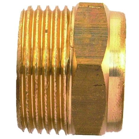 Mamelon laiton réduit à visser mâle femelle 243 - M1"1/2 - F1" - DUMONT (1/2)