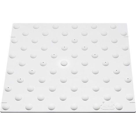 DALLE EXT PVC PODOTACTILE 815X400MM NEIGE A COLLER