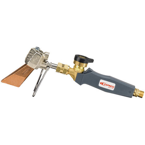 Guilbert Express – Fer à souder couvreur cuivre 1300W – Température 600°C – Débit 94g/h à 2 bar – Pour zinc, inox et plomb – Manche tournant