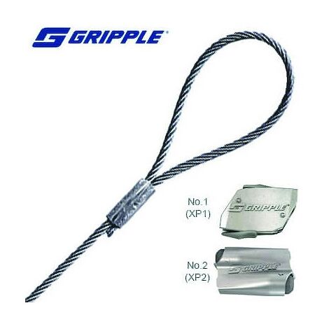 Câble acier de suspension HF EXPRESS N1 - diamètre de raccordement : 1.5 mm - Longueur : 1 m - GRIPPLE