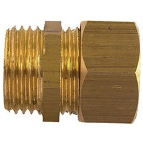 Raccord laiton biconique mâle - 3/8'' - 12 mm - DUMONT (1/2)