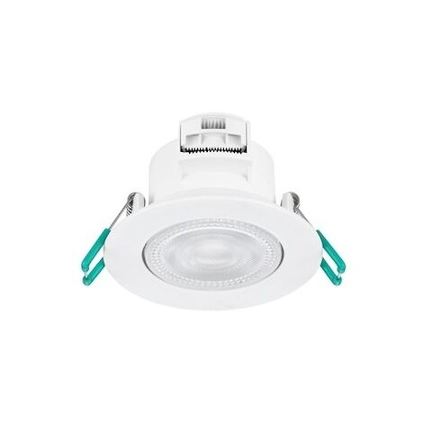 Sylvania – Spot encastrable LED 500 lm 4000 K blanc – Lot de 6 – Caisson polycarbonate – Éclairage intérieur moderne