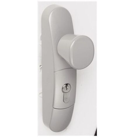 Module extérieur bouton débrayable pour antipanique EN3300 - argent