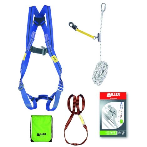 Kit antichute TOITURE TITAN™ - taille unique - 20 m - MILLER