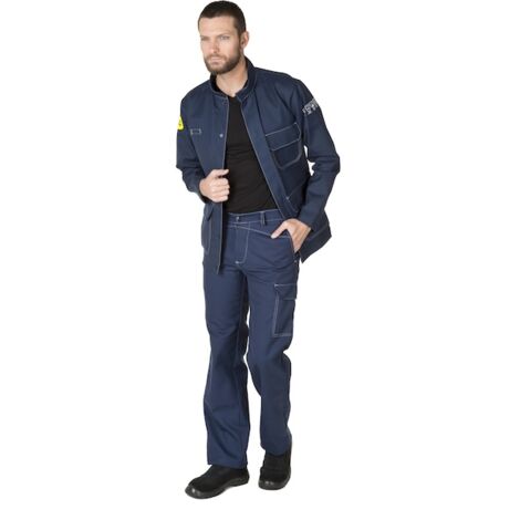 Pantalon multirisque TECHPROTECT® bleu marine - XL - MOLINEL