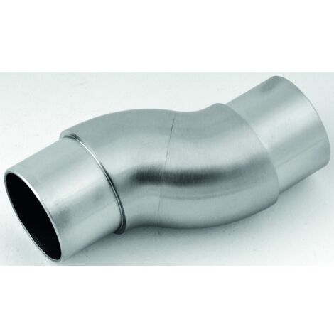 Coude de liaison flexible pour tube de main courante inox 304 - CROSO