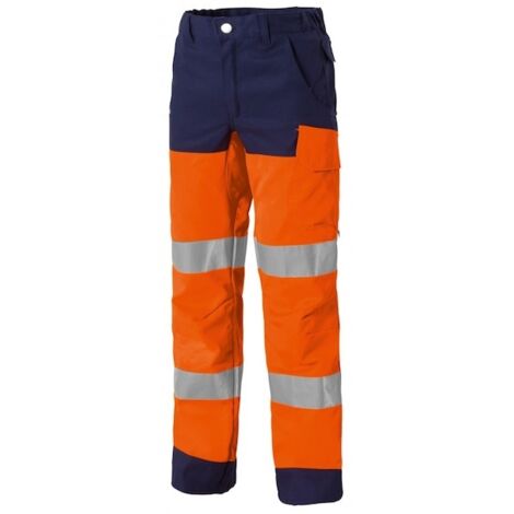Pantalon haute visibilité LUKLIGHT VERYLIGHT orange/marine - 50 - MOLINEL