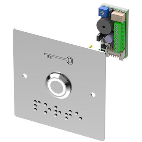 Bouton poussoir pour contrôle d'accès PB19VBBBL - SEWOSY