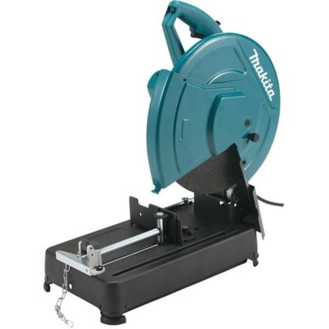 Makita – Tronçonneuse à disque filaire LW1401S – Puissance 2200 W – Diamètre disque 355 mm – Capacité de coupe 127 mm pour métaux