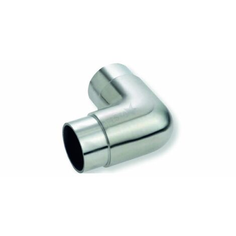 Coude de liaison angle pour tube de main courante inox 304 - CROSO