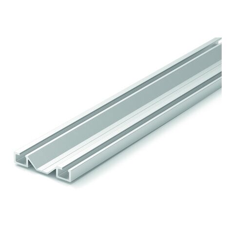Rail bas de placard coulissant RB55/25 - 2550 mm - blanc - SEED GAMMISTE