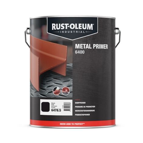 Primaire de production 6400 - 5 L - noir - RUST-OLEUM