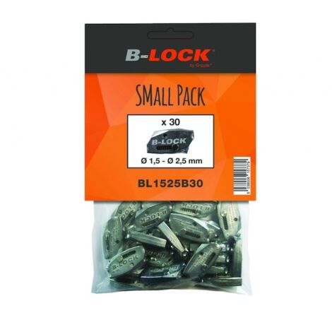 Galet autobloquant pour câble de suspension – Pour câbles Ø 1.5 à 2.5 mm – Charge de travail 70 kg – Sachet de 30 unités – Gripple