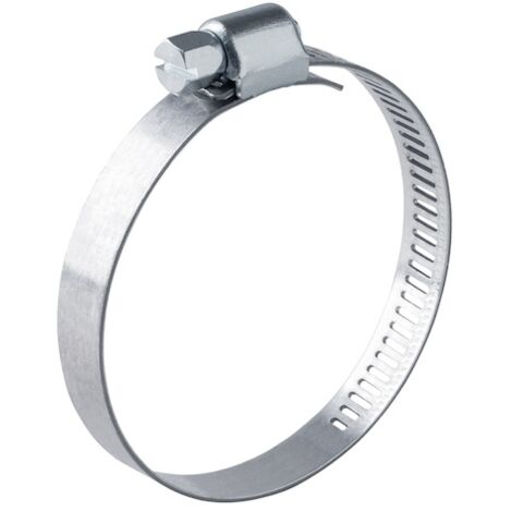 Collier à bande BA 8 CT10 - Plage de serrage : 812 mm - Largeur de bande : 8 mm (sachet 10 pièces) - SERFLEX