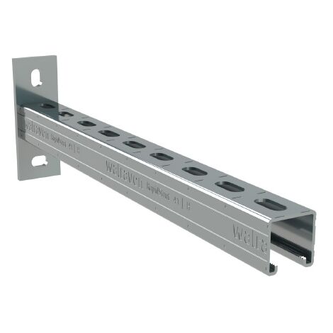 Console murale Rapidstrut 150 mm – Acier pour tubes et raccords – Profil 41 x 41 x 2.5 mm – Soudé au CO2 pour durabilité – Walraven
