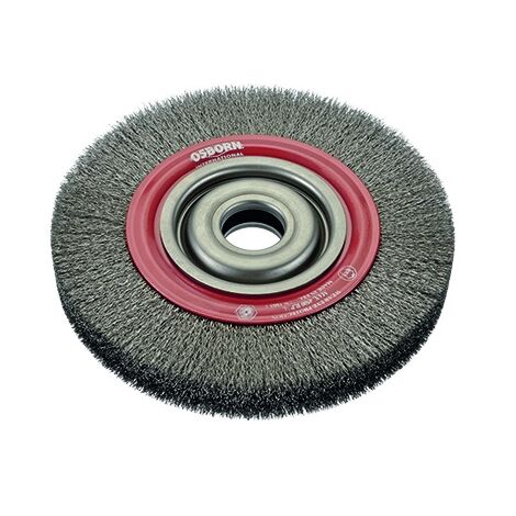 Brosse à fil circulaire - Ø 100 mm - fil acier - Ø du fil 0.3 mm - OSBORN