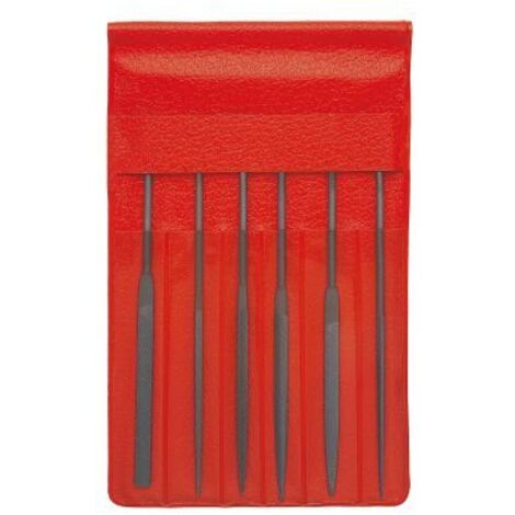 Lime aiguille AS.6L de précision T0 - 140 mm en étui de 6 pièces - FACOM (1/3)