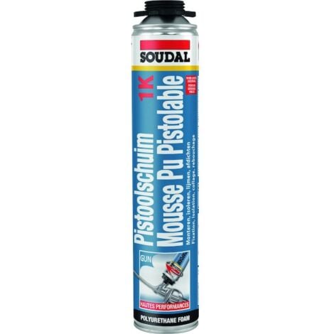Mousse expansive pistolable - 700 mL - SOUDAL