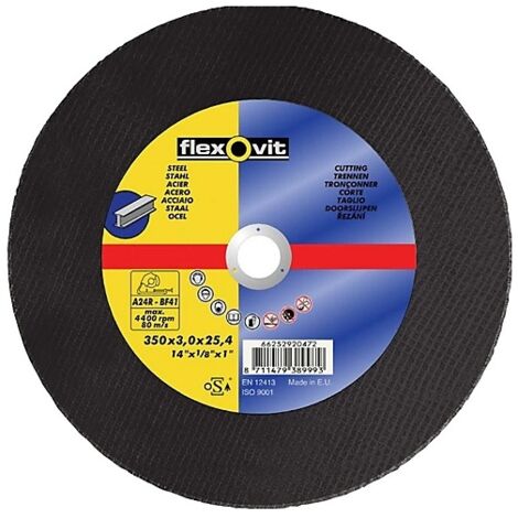 Meule à tronçonner Industrial Line - Ø 305 mm - Épaisseur 3.5 mm - FLEXOVIT (1/2)
