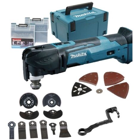 Makita – Découpeuse ponceuse 18V DTM51ZJX3 – Système de fixation STARLOCK – Variateur de vitesse 6000 à 20000 tr/min – Coffret MAKPAC (1/5)