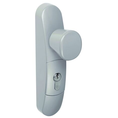 Demi ensemble à bouton débrayable sans cylindre profil européen blanc - JPM - EN3300-39-0A