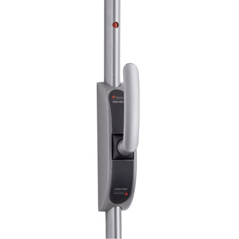 Crémone pompier à poignée rotative VEOLIS gris RAL 9006 - VACHETTE (1/3)
