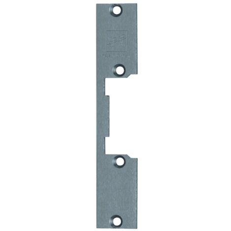 Têtière pour gâche électrique encastrée KL plate - 110 mm - réversible - gris - EFF EFF