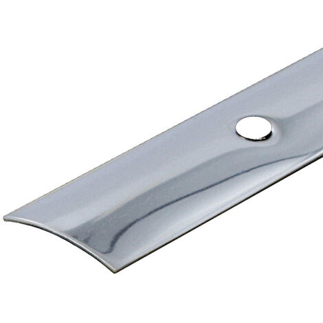 Dinac – Bande de seuil à visser inox 30 mm x 2,7 m – Fixation durable pour seuils de porte – Conçu pour espaces intérieurs et extérieurs - INOX 30 X