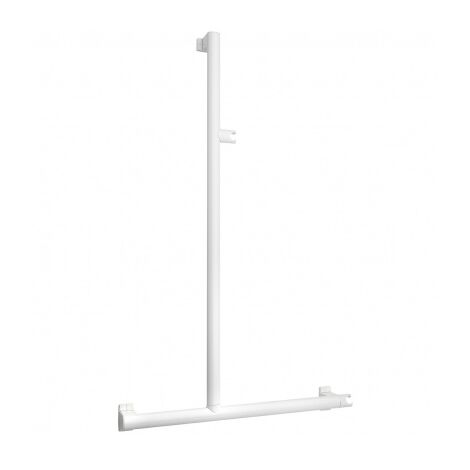 Barre d'appui en T ARSIS - Longueur : 600 x 1296 mm - Diamètre : 38 x 25 mm - blanc - PELLET (1/6)
