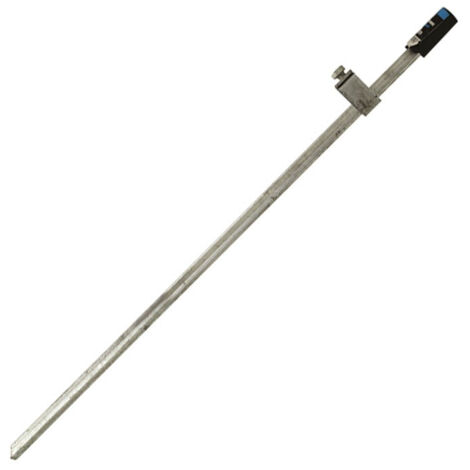 Piquet de terre trèfle 1m Ø16 mm – Acier galvanisé – Pointe biseautée pour pénétration optimale – Connecteur SCELLIT (1/3)