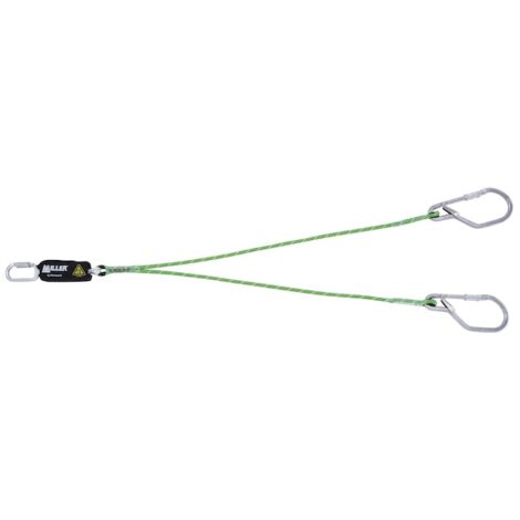 Longe antichute Y (double) Miller® - 1 m - QT + 2GO60 - MILLER