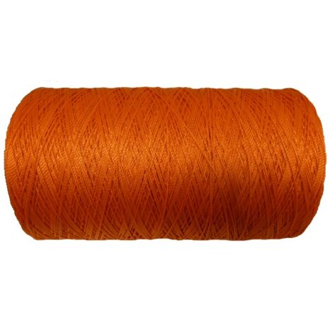 Ficelle à aiguiller polyester - 1.5 mm x 2400 m - orange - CORDERIES TOURNONAISES