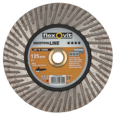 Disque Diamant Norton Clipper 125 Mm - EXTREME CUT'IN GRIND - Neuf