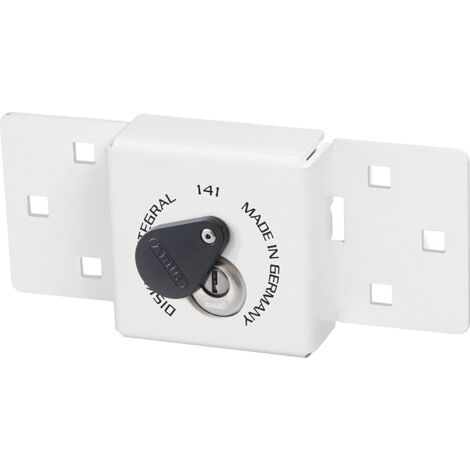 Abus – Serrure anti-effraction utilitaire Diskus Integral 141/200 – Boîtier en acier résistant – Cadenas inox 26/70 – Installation aisée (1/5)