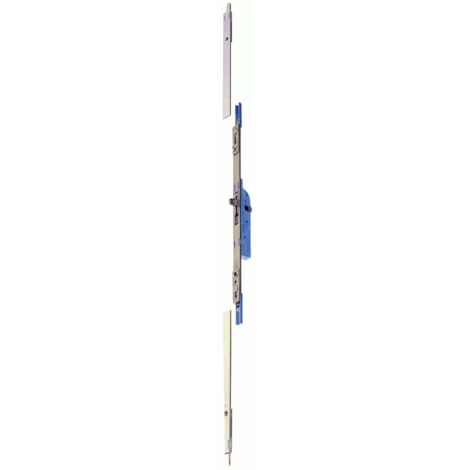 Ferco – Crémone 15 mm avec 2 prolongements – Verrouillage robuste pour portes – Installation facile – G203960001
