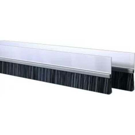 Joint de sol de porte IBS 80 à visser alu argent. H79 x L3000. BH39