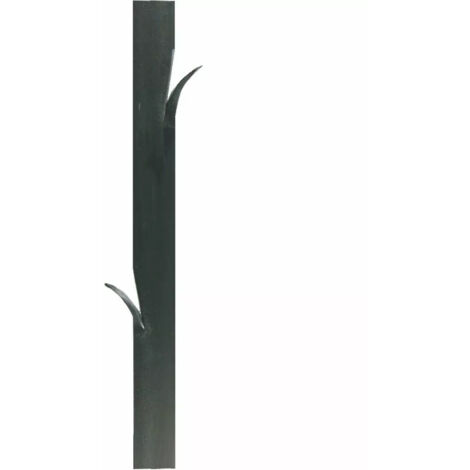BARRE DEFENSE EPINE 50X8X2M NOIRE