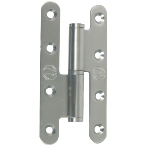 Torbel – Paumelle inox brossé 304 bout rond – Dimensions 140x70 mm – Sens gauche – 532345 - J532345
