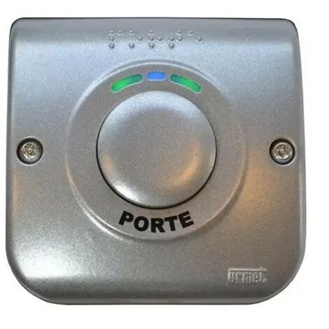 Urmet – Bouton de sonnette lumineux – Alimentation 230V – Tension 12V – Mode de pose encastré – Hauteur 10cm