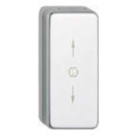 Rosace avec cache en aluminium pour fenêtre U34 SV - HOPPE AG - Blanc 9016 (1/5)