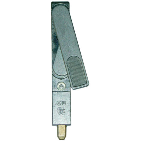 FERCO Verrou à levier pour le bois Ferco : G-21099 / G-21090 / G-21091 - Renforcé - Feuillure 18 x 8 - jeu de 12 mm - 120 mm - G-21099-01-0-1