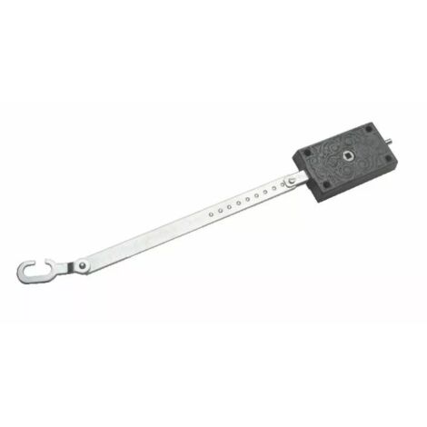 Torbel – Boîtier chaînette en fonte pour bouton de porte – 13 mm – Résistant aux intempéries – Tringle réglable en acier zingué