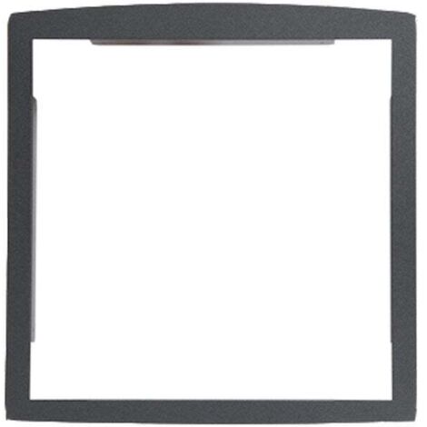 RENZ Cadre D'Encastrement H.33.65 X L.32.65 X P.3.5 Cm Renz, Gris Anthracite