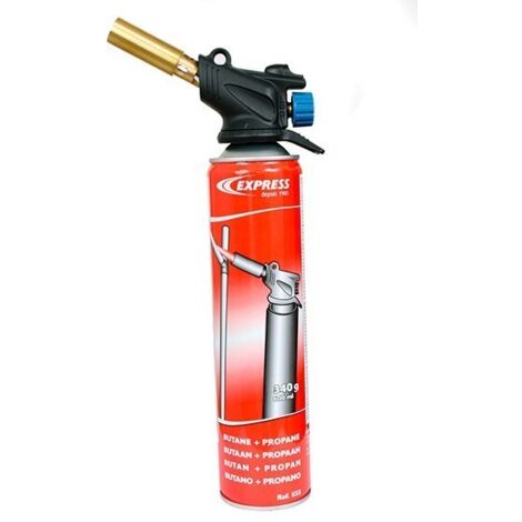 Chalumeau en acier inoxydable, torche à gaz, brasage au gaz butane Camping pour la cuisson à souder AB86 - Bricolage Chalumeau en acier inoxydable, torche à gaz, brasage au gaz butane Camping pour la cuisson à souder AB86 - Bricolage
