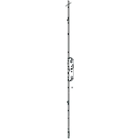 FERCO Crémone F15 - côte DF sans rampe - 1101 - 1350 - 200 - 1190 - 1