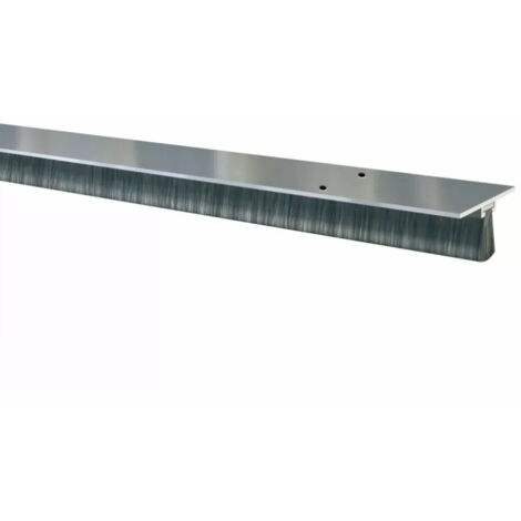 BAS DE PORTE ALU BROSSE SOUPLE 1M