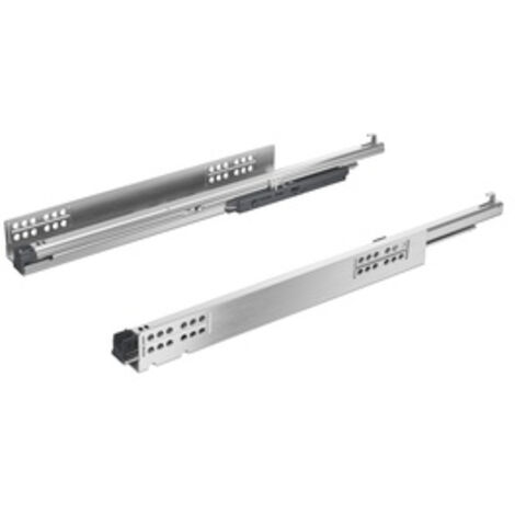 Hettich – Coulisse pour tiroir pleine extension 30 kg 300 mm Silent System – Acier galvanisé – SKU 9256884