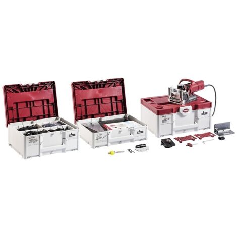 Lamello – Fraiseuse lamelleuse Zeta P2 230V 1050W – Vitesse 9000 min⁻¹ – Profondeur fraisage 20mm – 3 Systainer – 101403DESET