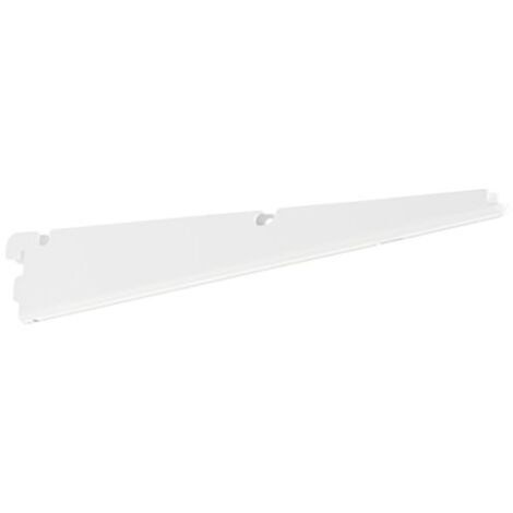 Console pour étagère – Système suspendu 320 mm – Acier laqué blanc – Support jusqu'à 610 kg – Modules interchangeables 60 cm – Elfa