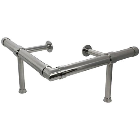 Support repose-pieds ligne Quartz pour tubes Ø 40 mm Inox - 2A0103 - CUIVRINOX (1/2)